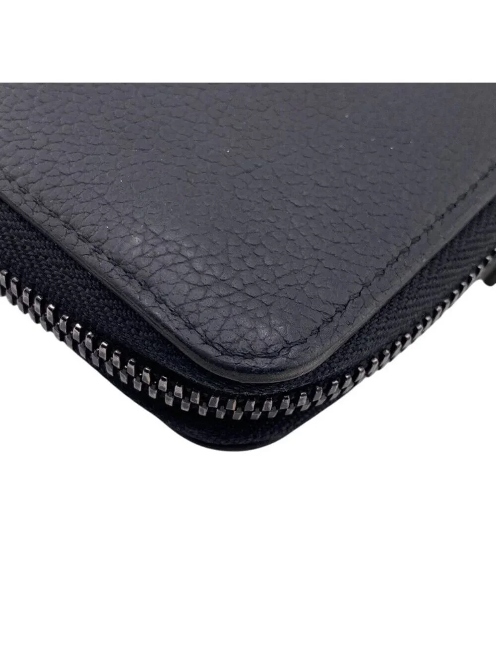 Louis Vuitton Wallet Zippy Vertical LV Aerogram Card Coin Purse Black